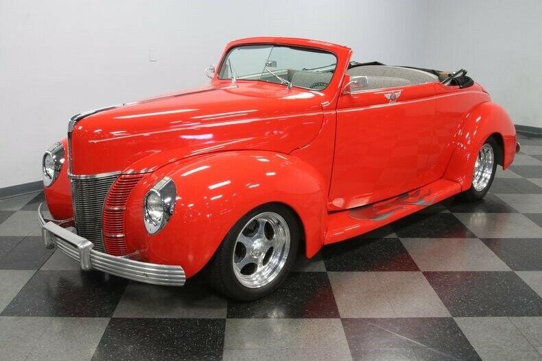 sharp 1940 Ford Deluxe Convertible custom