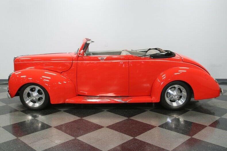 sharp 1940 Ford Deluxe Convertible custom