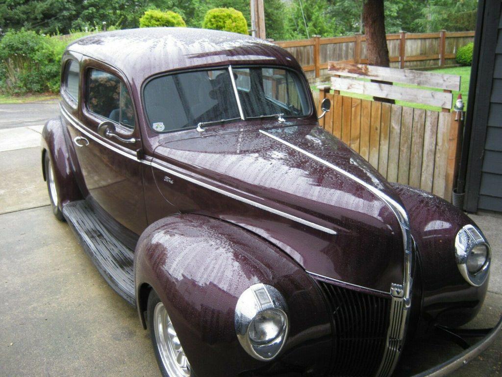 well built 1940 Ford Coupe custom