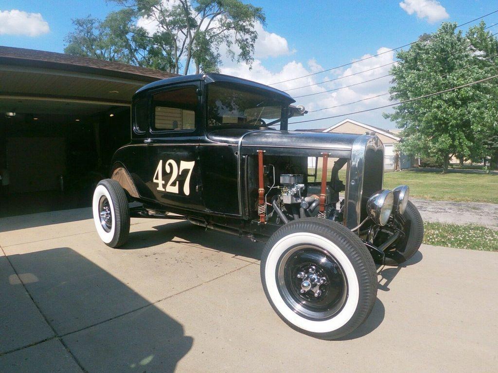 well modified 1930 Ford Model A custom