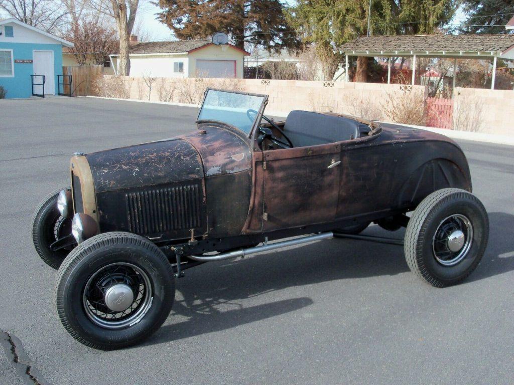 Original Flathead 1928 Ford Model A custom