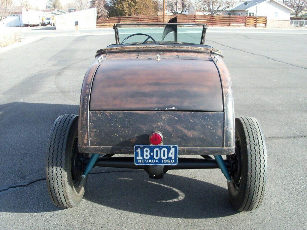 Original Flathead 1928 Ford Model A custom