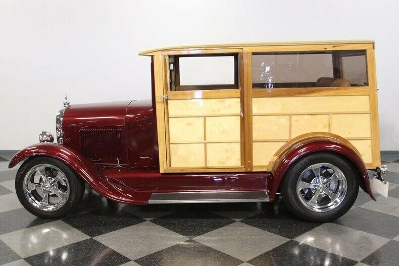 woody 1929 Ford custom