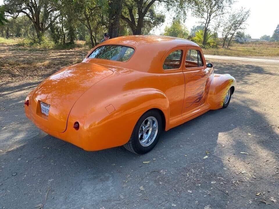 1941 Chevrolet Business Coupe Orange Custom