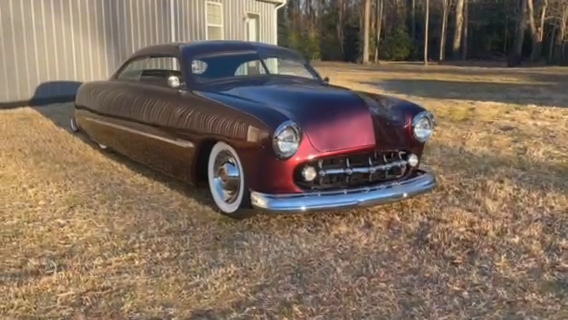 1950 Ford Coupe Kustom OLD School 2 Door Shoebox SLED ONE OFF Build