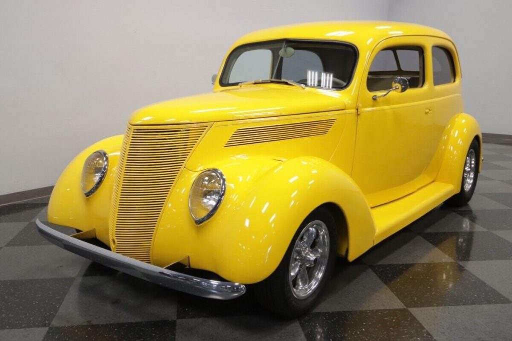 1937 Ford Tudor Sedan custom [bold and slick street machine]
