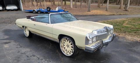 1973 Chevrolet Caprice Convertible Brown for sale