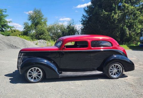 1938 Ford Custom Deluxe Humpback Sedan Street Rod [many years project] for sale