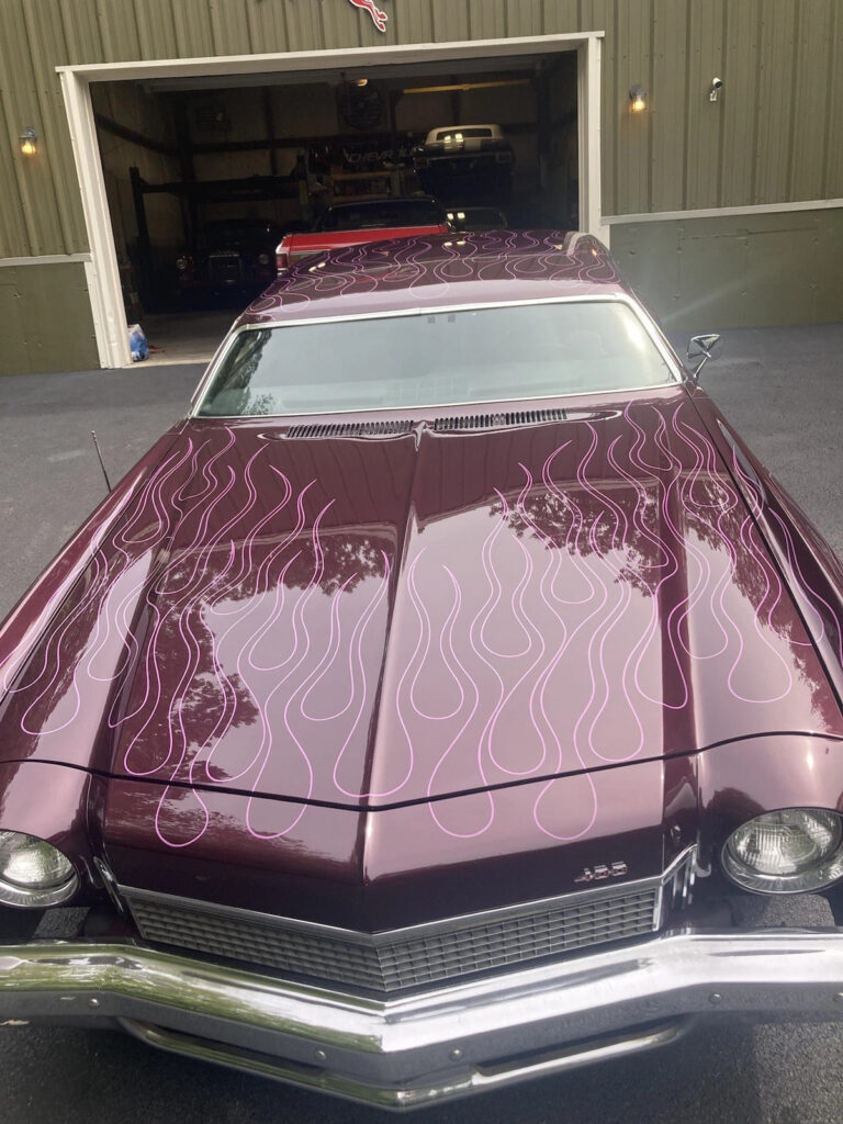 Custom 1973 Chevrolet Monte Carlo Chop Top Hot Rod