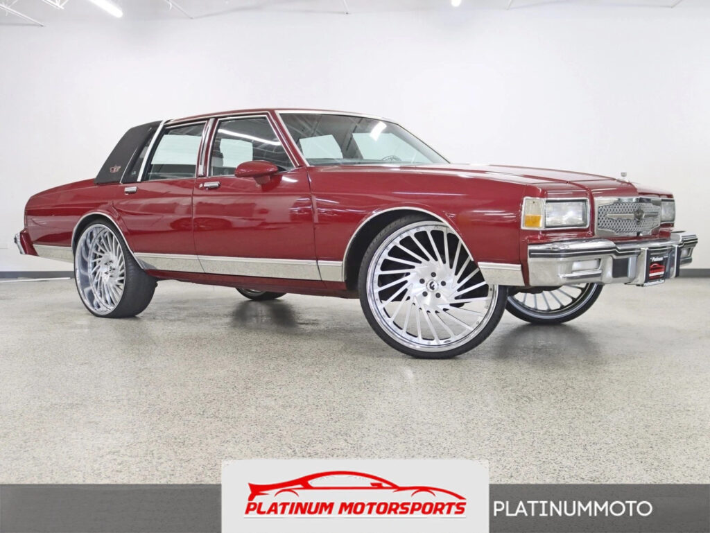 1984 Chevrolet Caprice Custom Built LS Motor Sounds 26in Forgiato’s