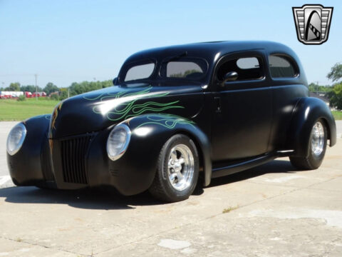 Black 1939 Ford Deluxe Coupe 351 V8 350 for sale