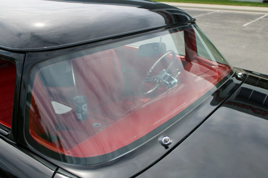 Black 1956 Ford Ranch Wagon Supercharged 4.6 Liter V8