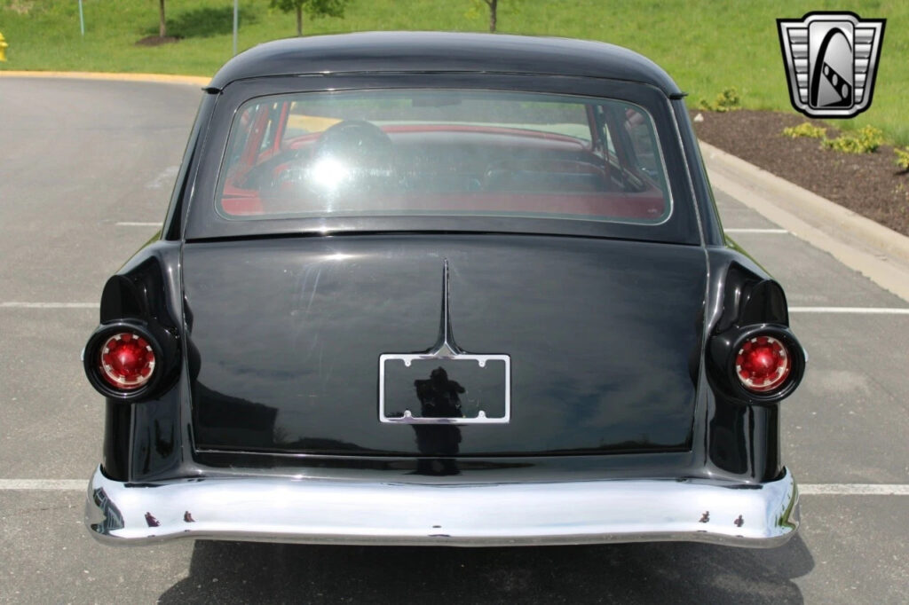 Black 1956 Ford Ranch Wagon Supercharged 4.6 Liter V8