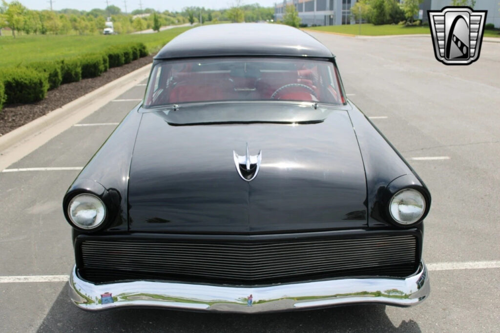 Black 1956 Ford Ranch Wagon Supercharged 4.6 Liter V8
