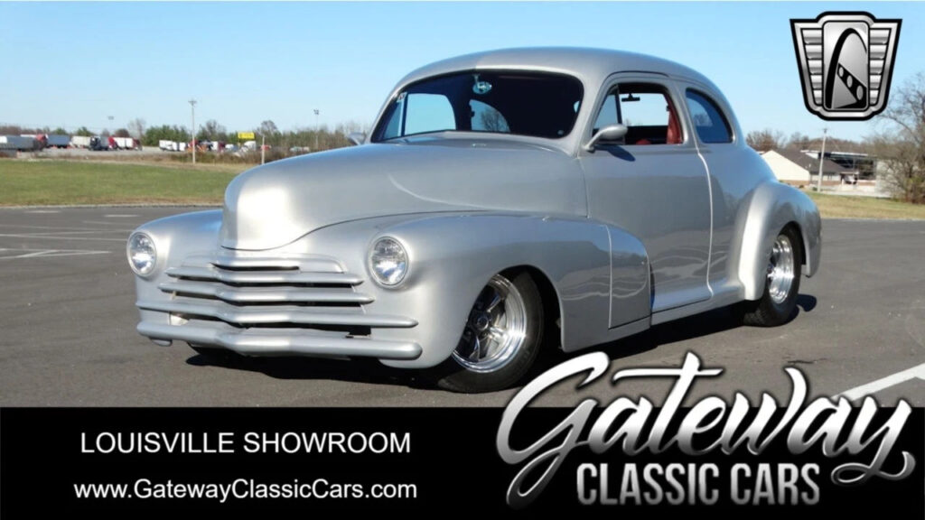 Gray 1947 Chevrolet Coupe 400 CI V8 Turbo 350