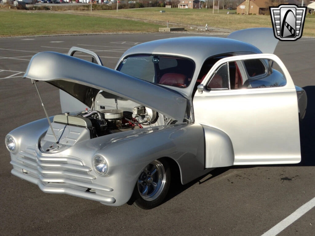 Gray 1947 Chevrolet Coupe 400 CI V8 Turbo 350