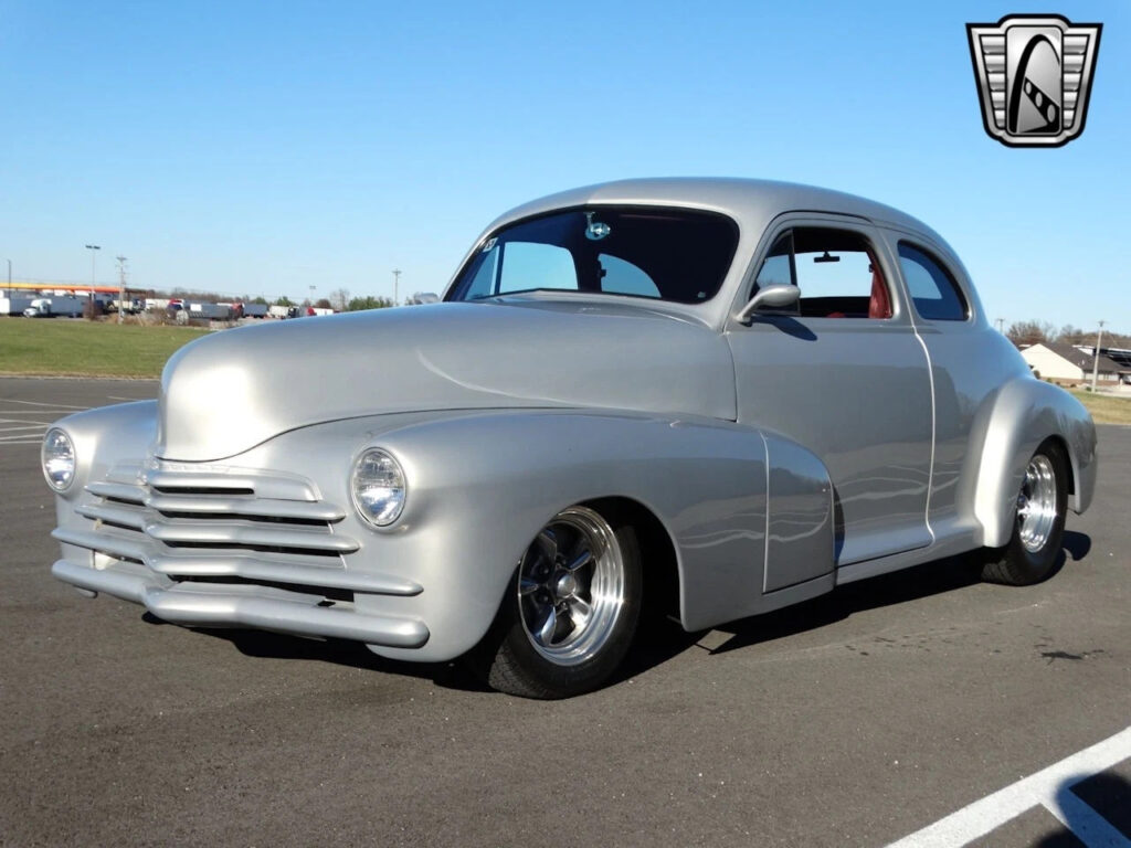 Gray 1947 Chevrolet Coupe 400 CI V8 Turbo 350