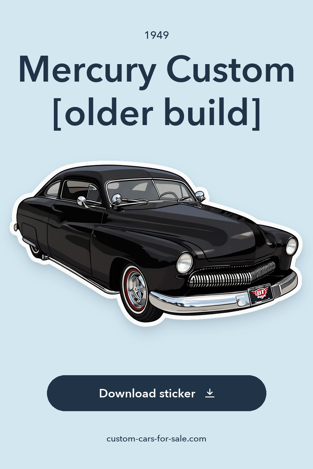 1949 Mercury Custom [older build] sticker preview